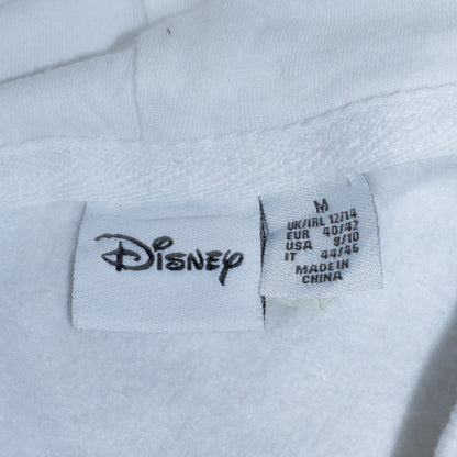 Womens UK Size M Primark White Pullover Hoodie