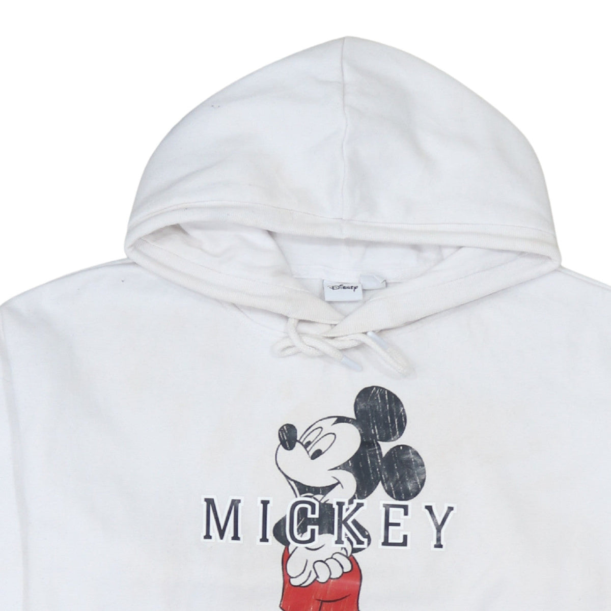 Womens UK Size M Primark White Pullover Hoodie