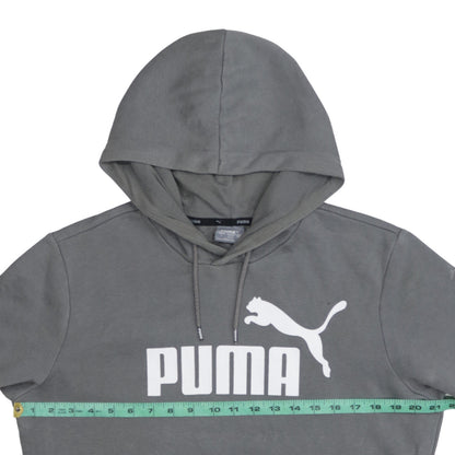 Mens UK Size S PUMA Grey Pullover Hoodie