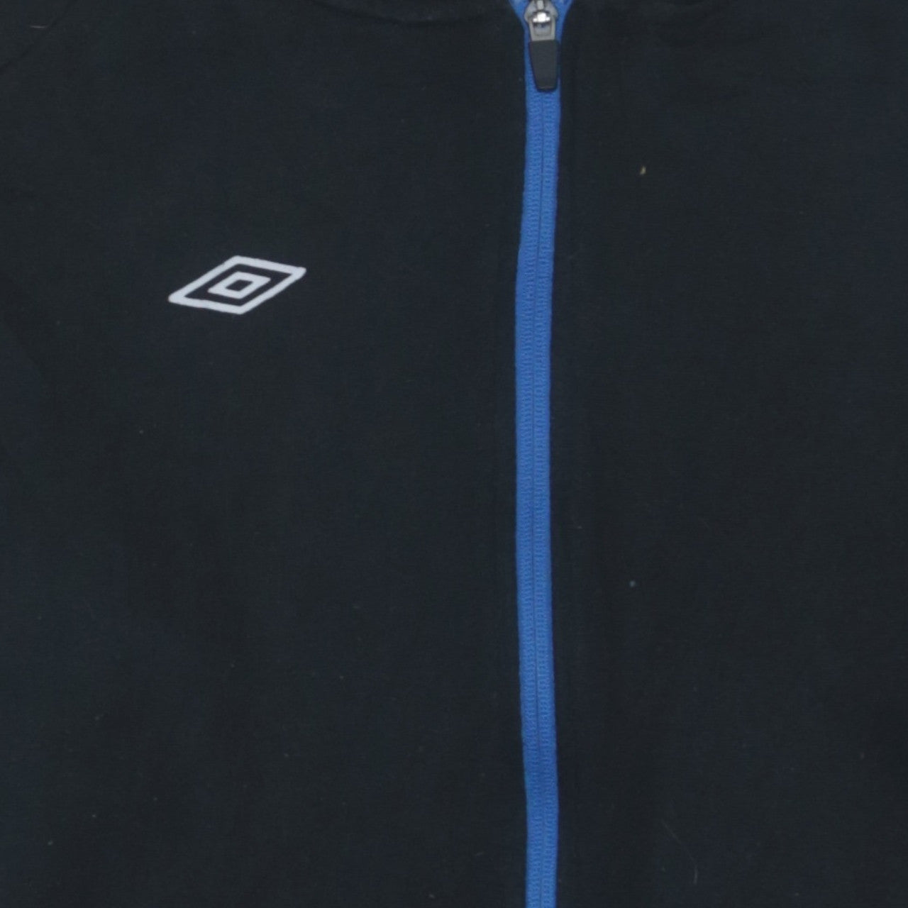 Mens UK Size L Umbro Black Full Zip Hoodie