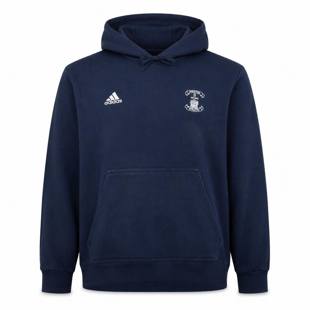 Mens UK Size 2XL adidas Blue Pullover Hoodie