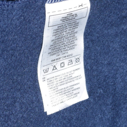 Mens UK Size 2XL adidas Blue Pullover Hoodie