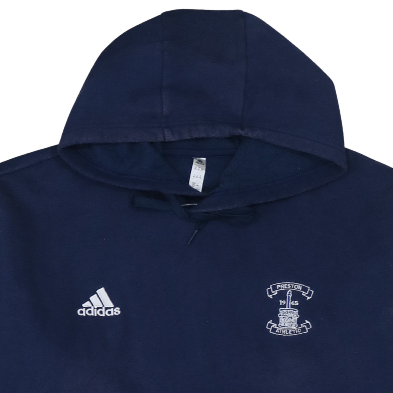 Mens UK Size 2XL adidas Blue Pullover Hoodie