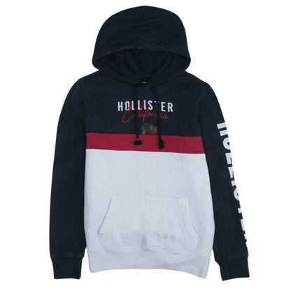 Mens UK Size XS Hollister Multicoloured Pullover Hoodie