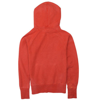 Womens UK Size M Nike Red Pullover Hoodie