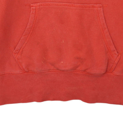 Womens UK Size M Nike Red Pullover Hoodie