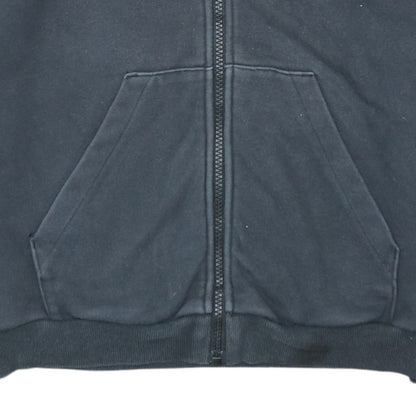 Womens UK Size L adidas Black Full Zip Hoodie