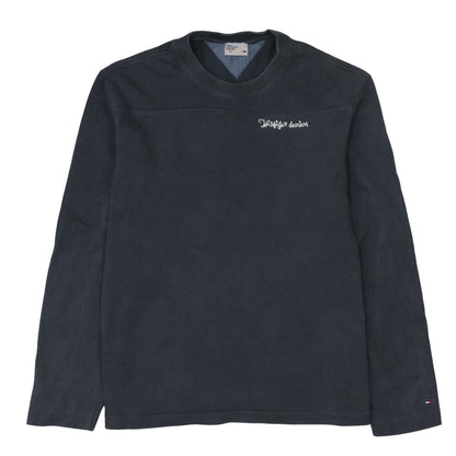 Mens UK Size XL Tommy Hilfiger Black Pullover Sweatshirt