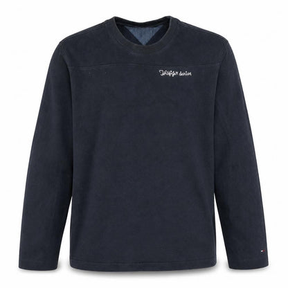 Mens UK Size XL Tommy Hilfiger Black Pullover Sweatshirt
