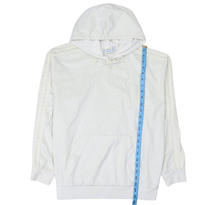 Womens UK Size 12 adidas Ivory Pullover Hoodie