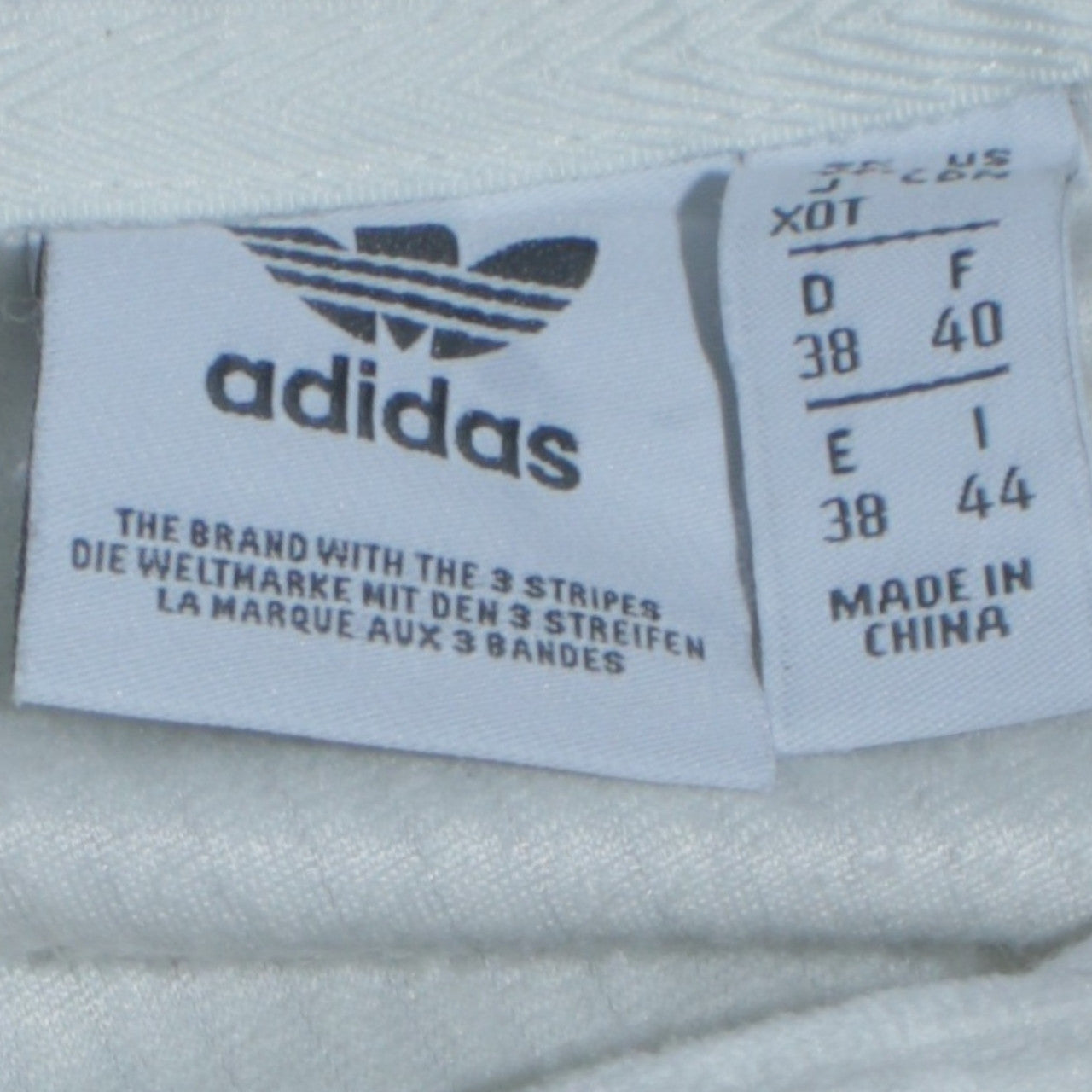 Womens UK Size 12 adidas Ivory Pullover Hoodie