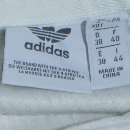 Womens UK Size 12 adidas Ivory Pullover Hoodie