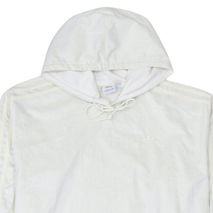 Womens UK Size 12 adidas Ivory Pullover Hoodie