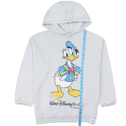 Womens UK Size S Disney Grey Pullover Hoodie