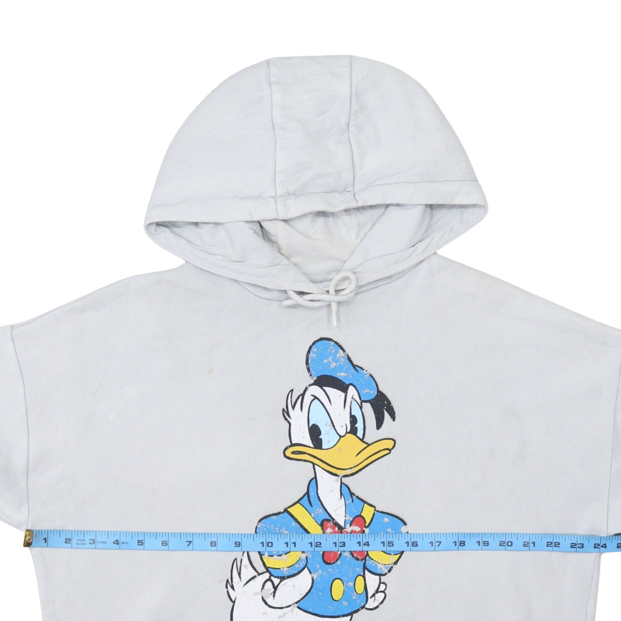 Womens UK Size S Disney Grey Pullover Hoodie