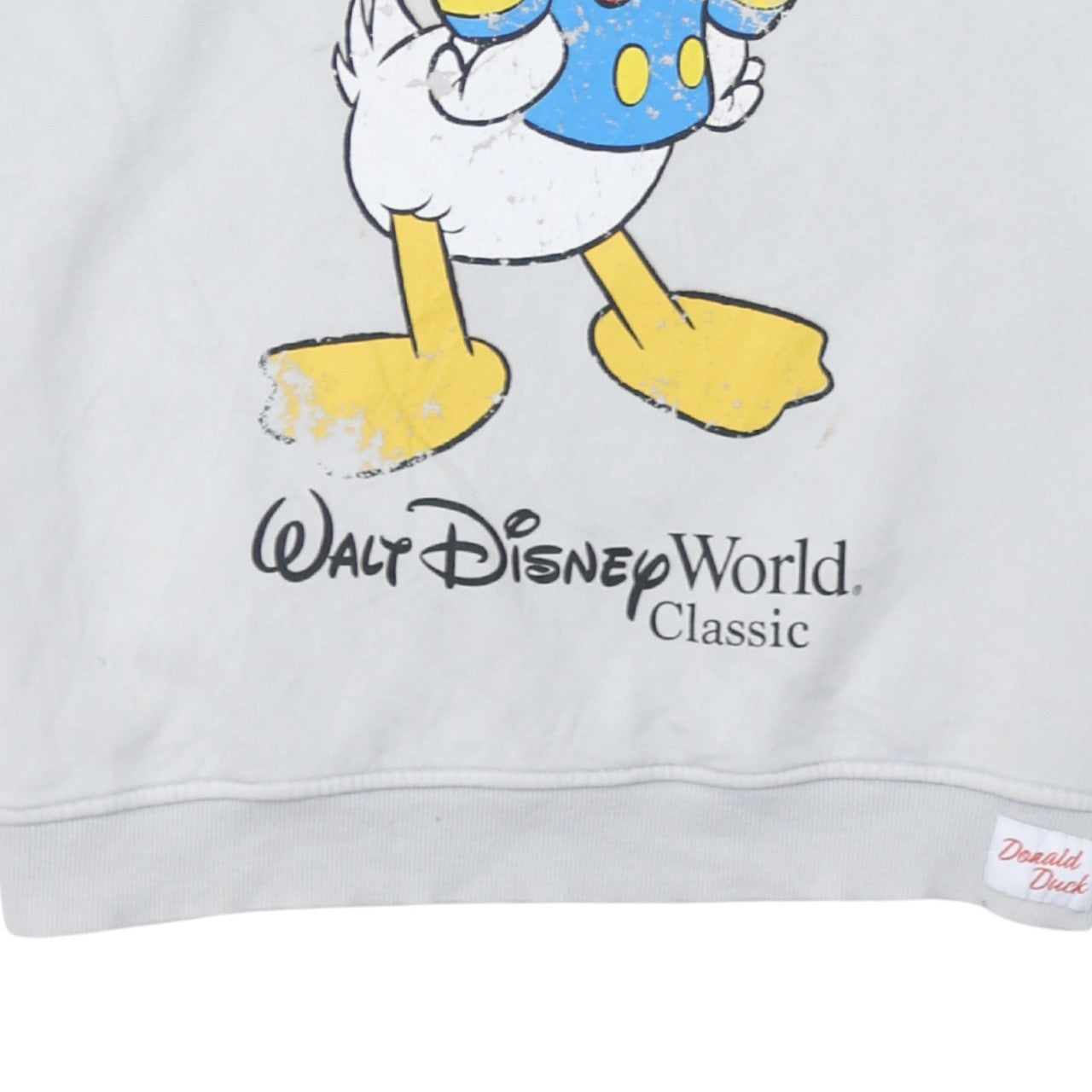 Womens UK Size S Disney Grey Pullover Hoodie