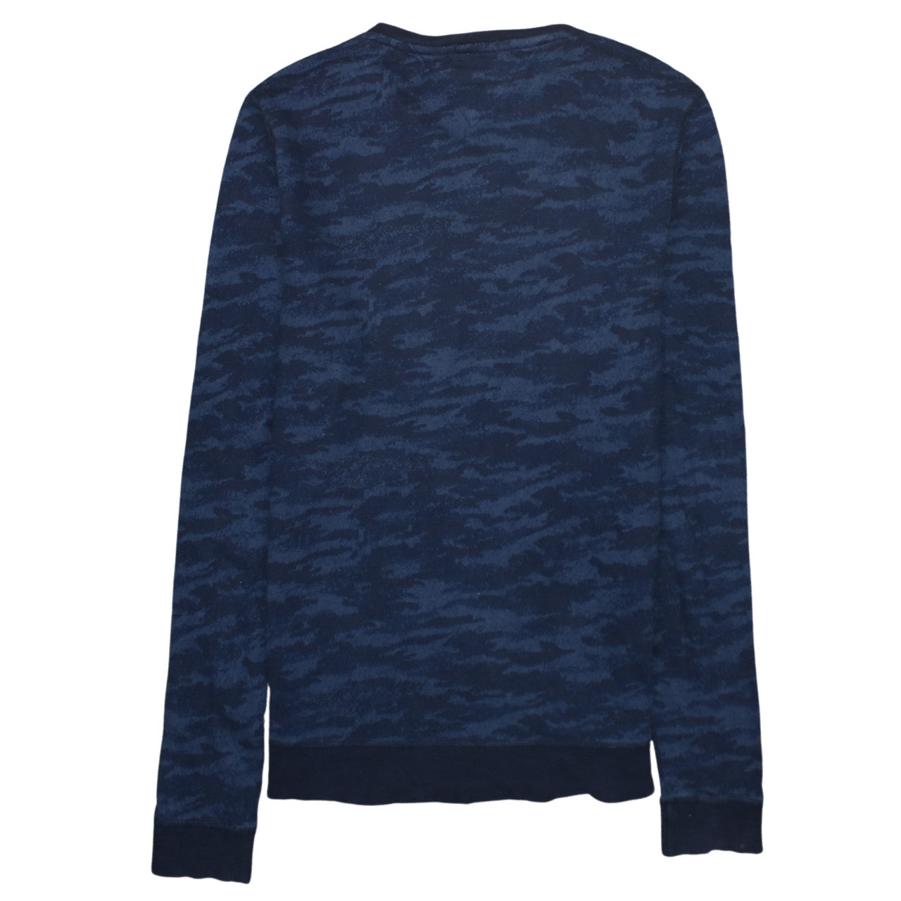 Mens UK Size M Hilfiger Denim Blue Pullover Sweatshirt