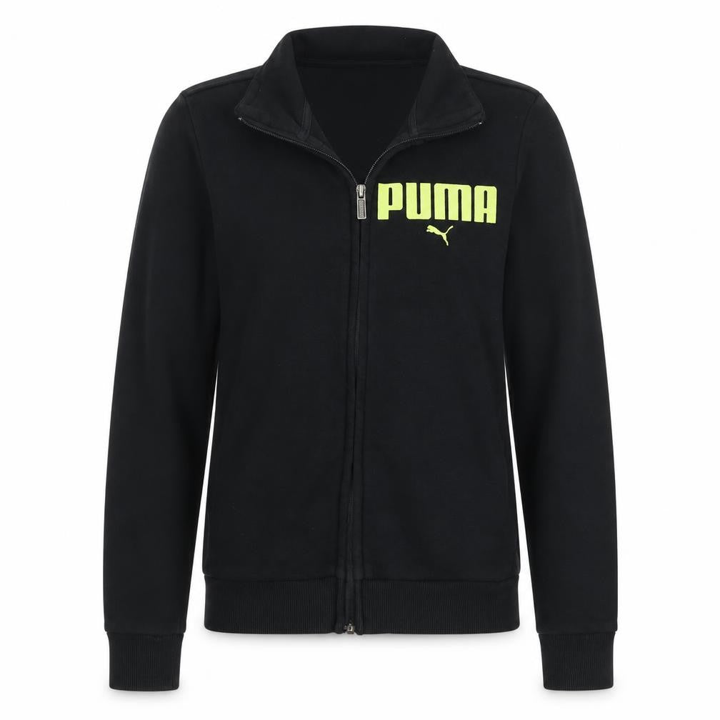 Puma Women's Black 3XS Track Jacket Full Zip Lightweight Sportswear