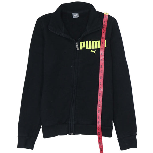Puma Women's Black 3XS Track Jacket Full Zip Lightweight Sportswear