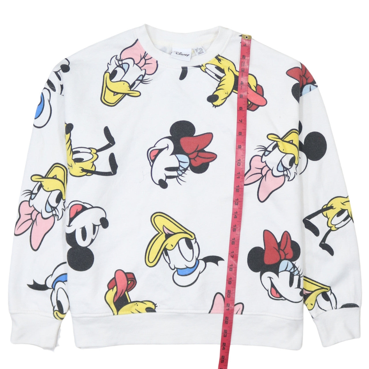 Womens UK Size 10/12 Disney White Pullover Sweatshirt