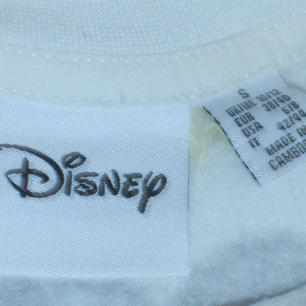 Womens UK Size 10/12 Disney White Pullover Sweatshirt