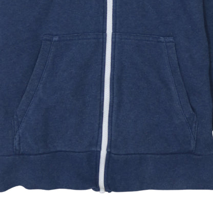 Mens UK Size S adidas Blue Full Zip Hoodie