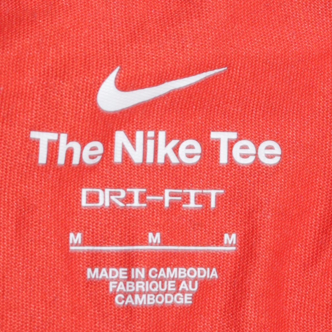 Mens UK Size M Nike Orange  T-Shirt