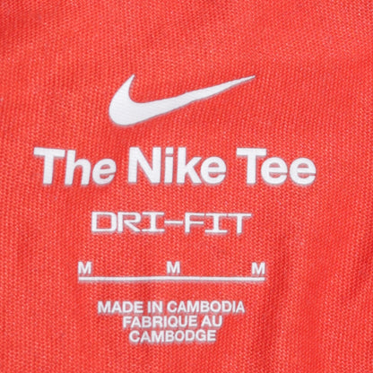 Mens UK Size M Nike Orange  T-Shirt