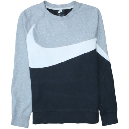Mens UK Size S Nike Grey Pullover Sweatshirt