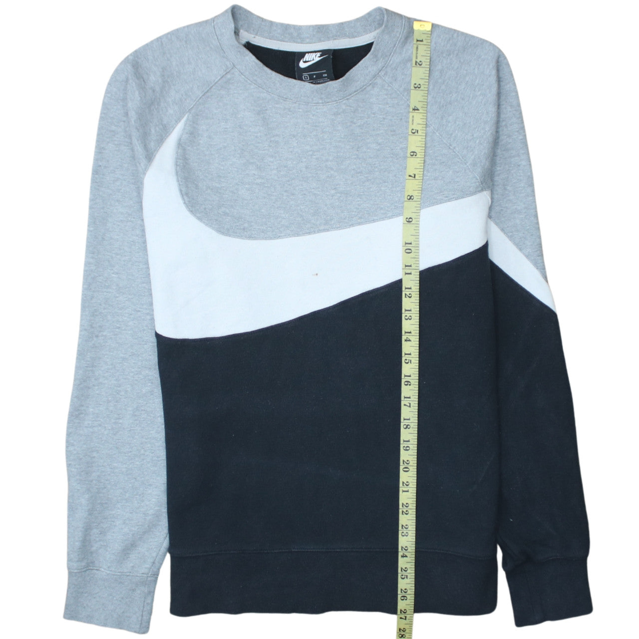 Mens UK Size S Nike Grey Pullover Sweatshirt