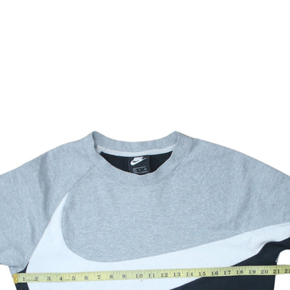 Mens UK Size S Nike Grey Pullover Sweatshirt