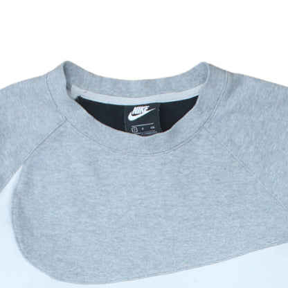 Mens UK Size S Nike Grey Pullover Sweatshirt
