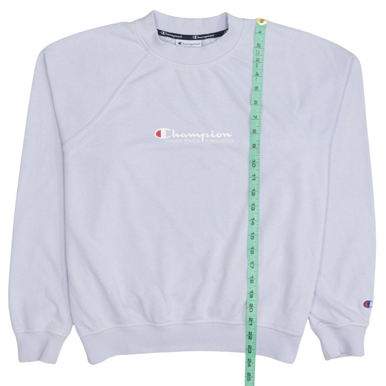 Womens UK Size S Champion White Pullover Sweatshirt