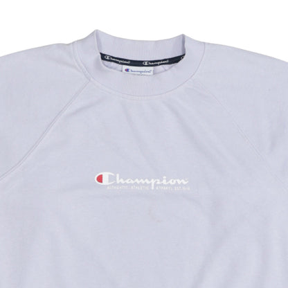 Womens UK Size S Champion White Pullover Sweatshirt