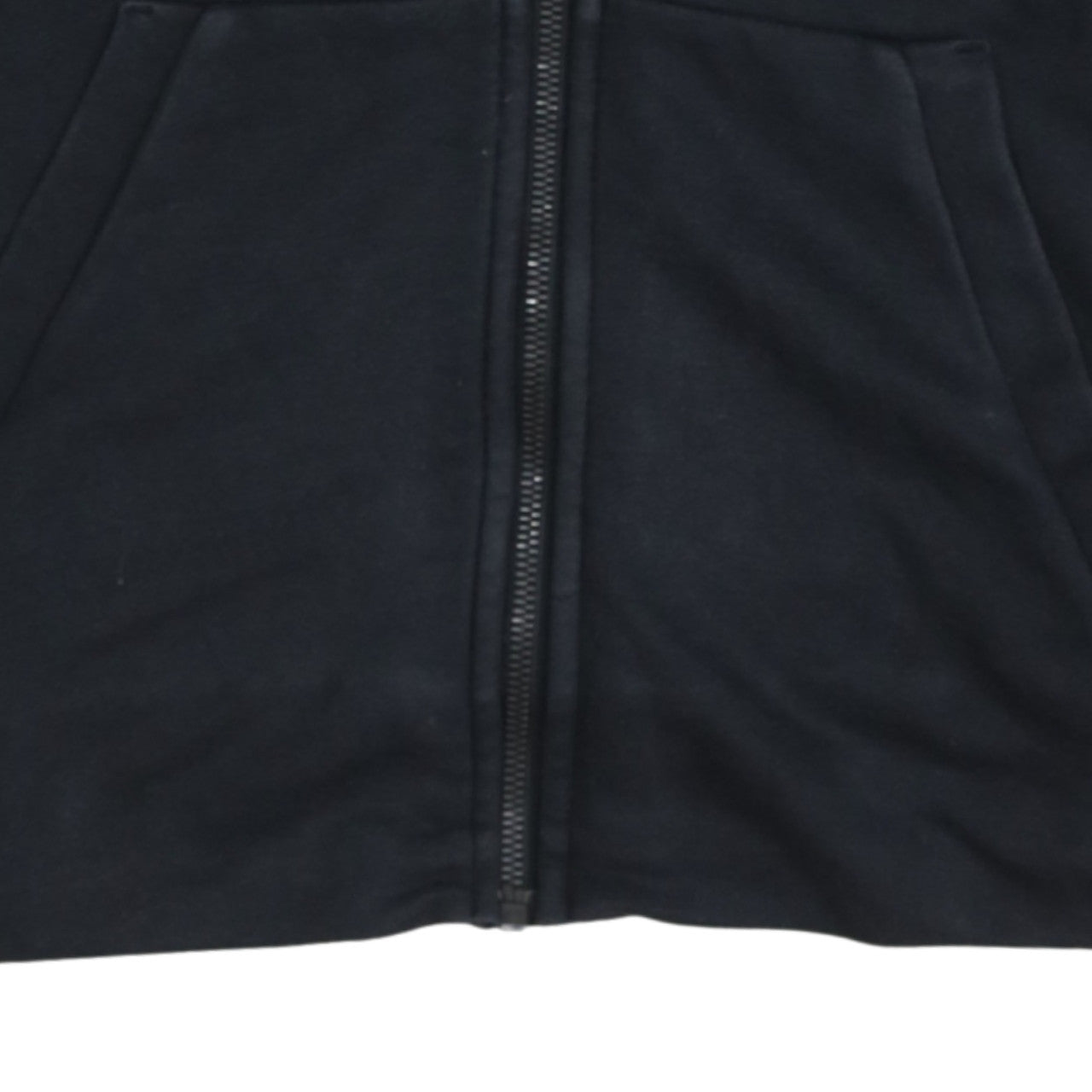 Womens UK Size M adidas Black Full Zip Hoodie