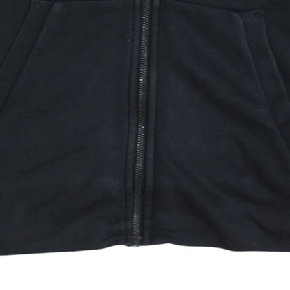 Womens UK Size M adidas Black Full Zip Hoodie