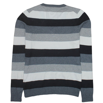 Mens UK Size L Tommy Hilfiger Multicoloured Pullover Jumper