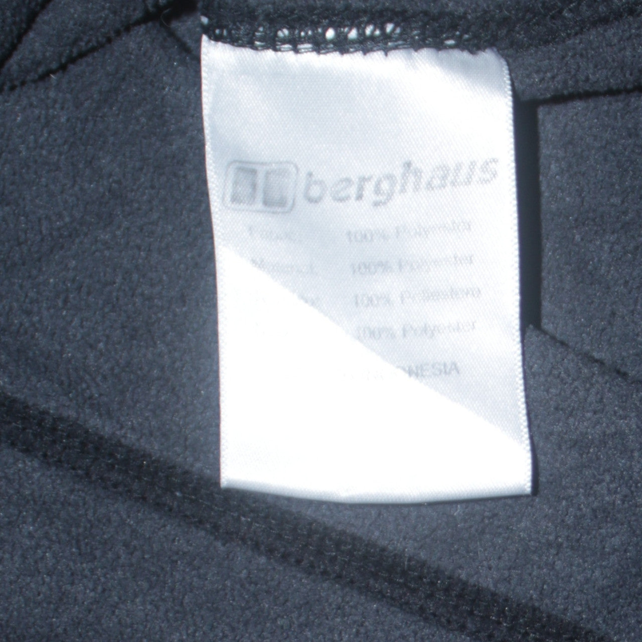Womens UK Size 12 Berghaus Black Hiking Walking Gym & Training Jacket