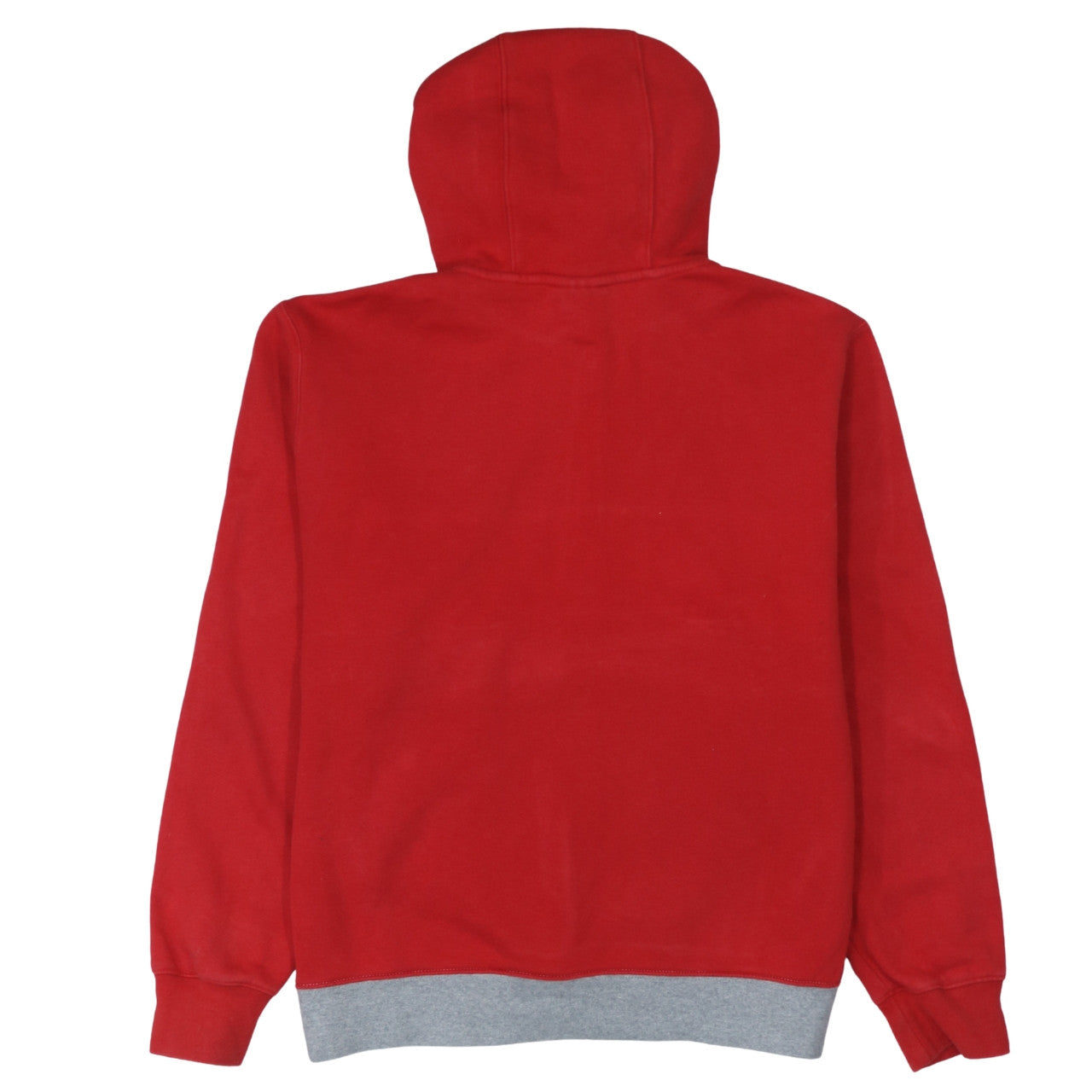 Mens UK Size M Nike Red 1/2 Zip Hoodie