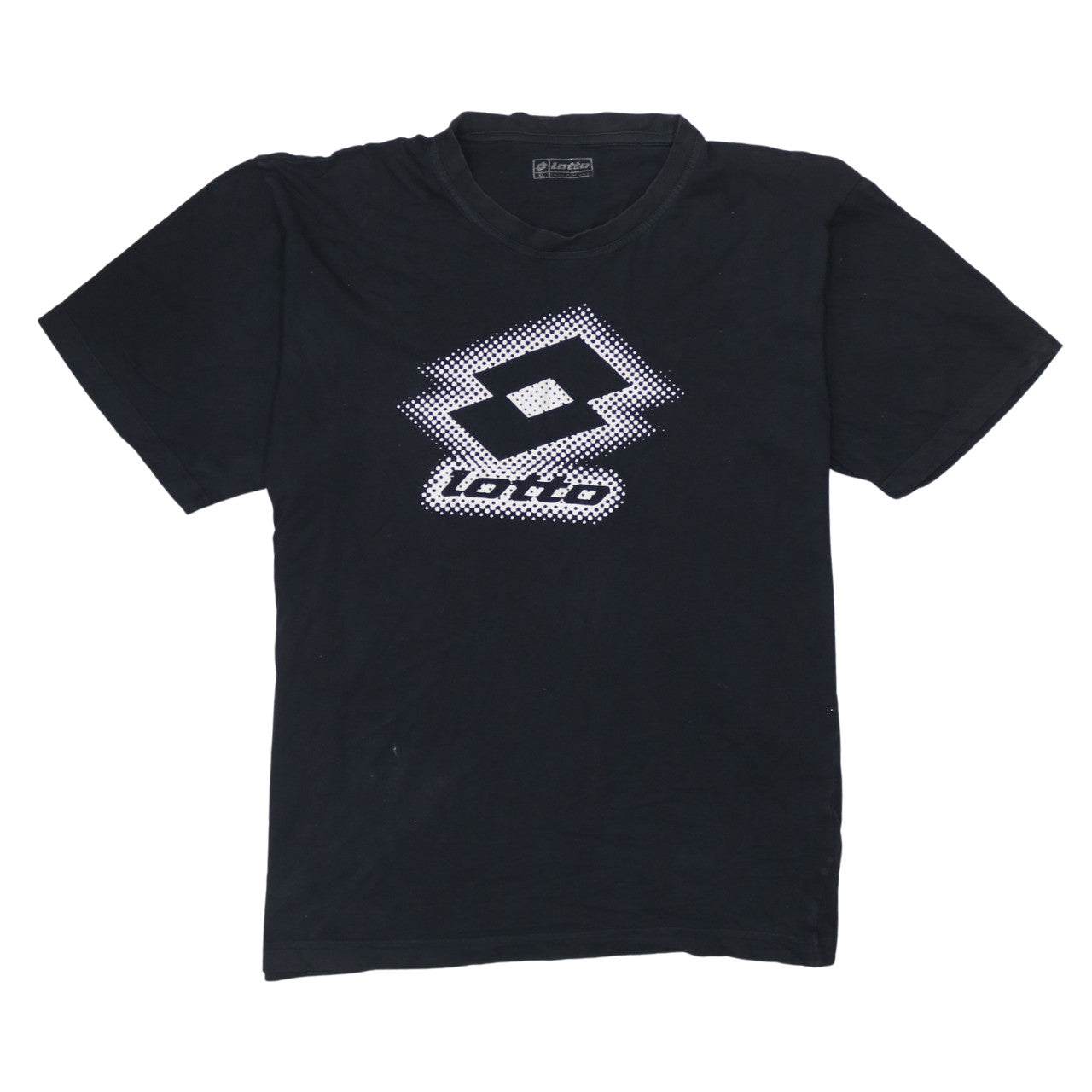 Mens UK Size XL Lotto Black  T-Shirt