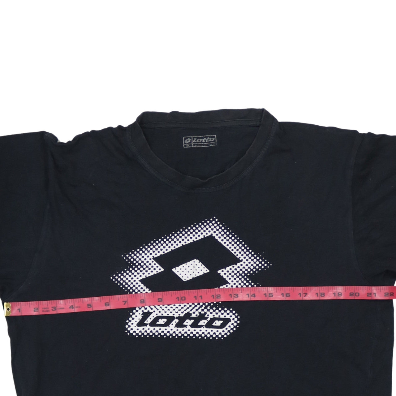 Mens UK Size XL Lotto Black  T-Shirt