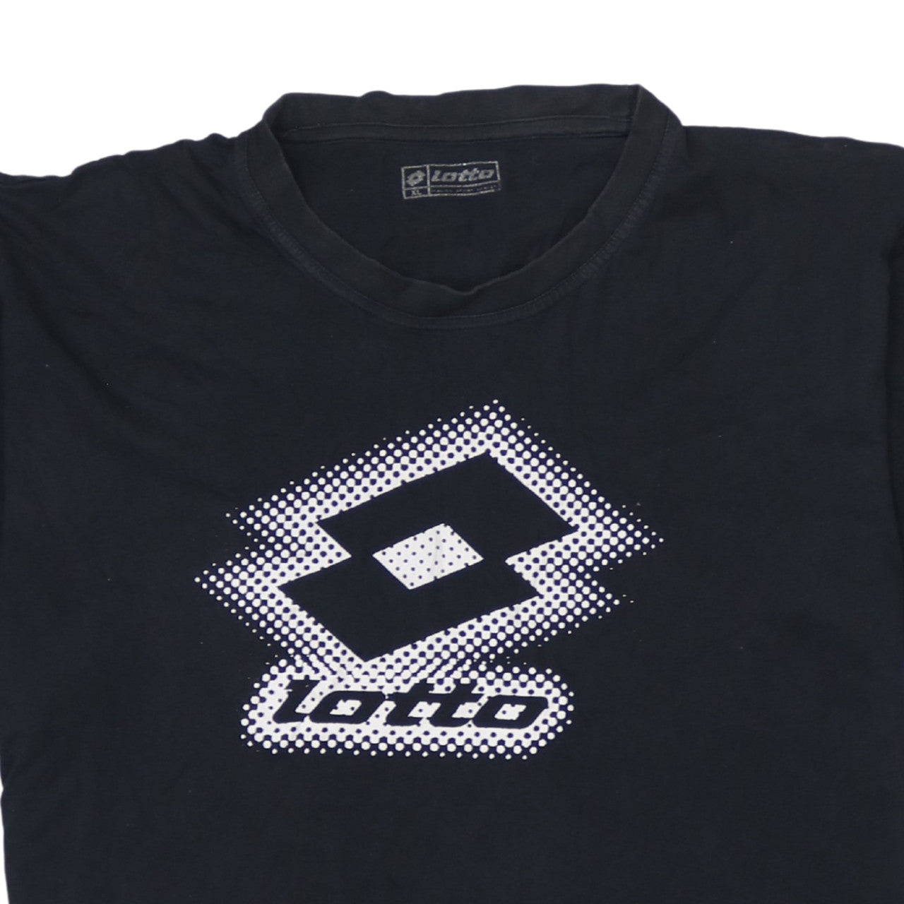 Mens UK Size XL Lotto Black  T-Shirt