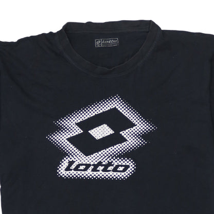 Mens UK Size XL Lotto Black  T-Shirt