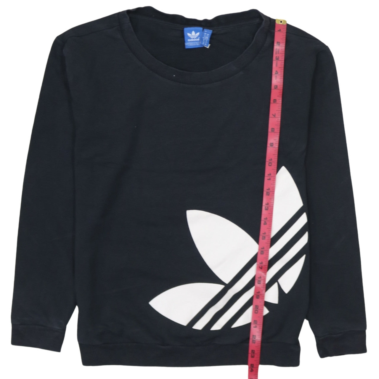 Womens UK Size XS adidas Black Pullover Sweatshirt