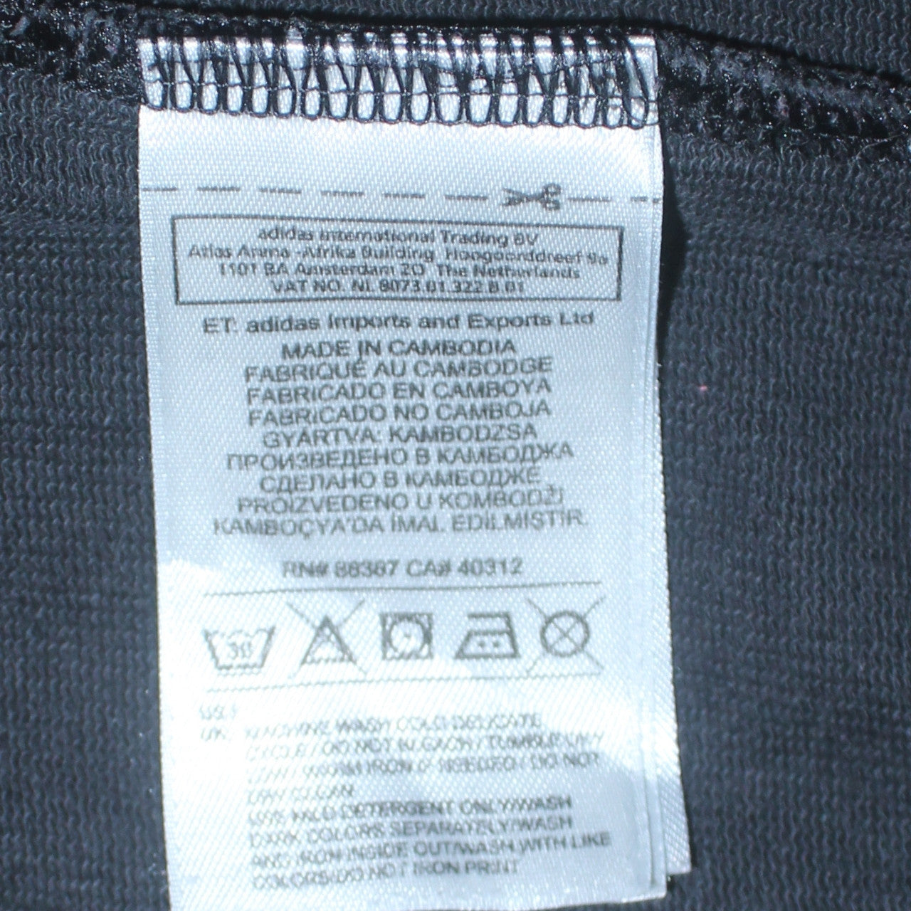Womens UK Size XS adidas Black Pullover Sweatshirt