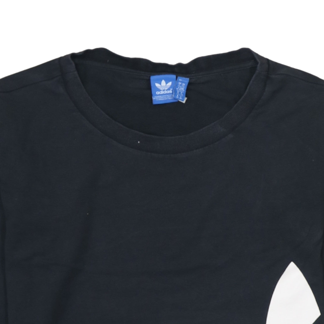 Womens UK Size XS adidas Black Pullover Sweatshirt