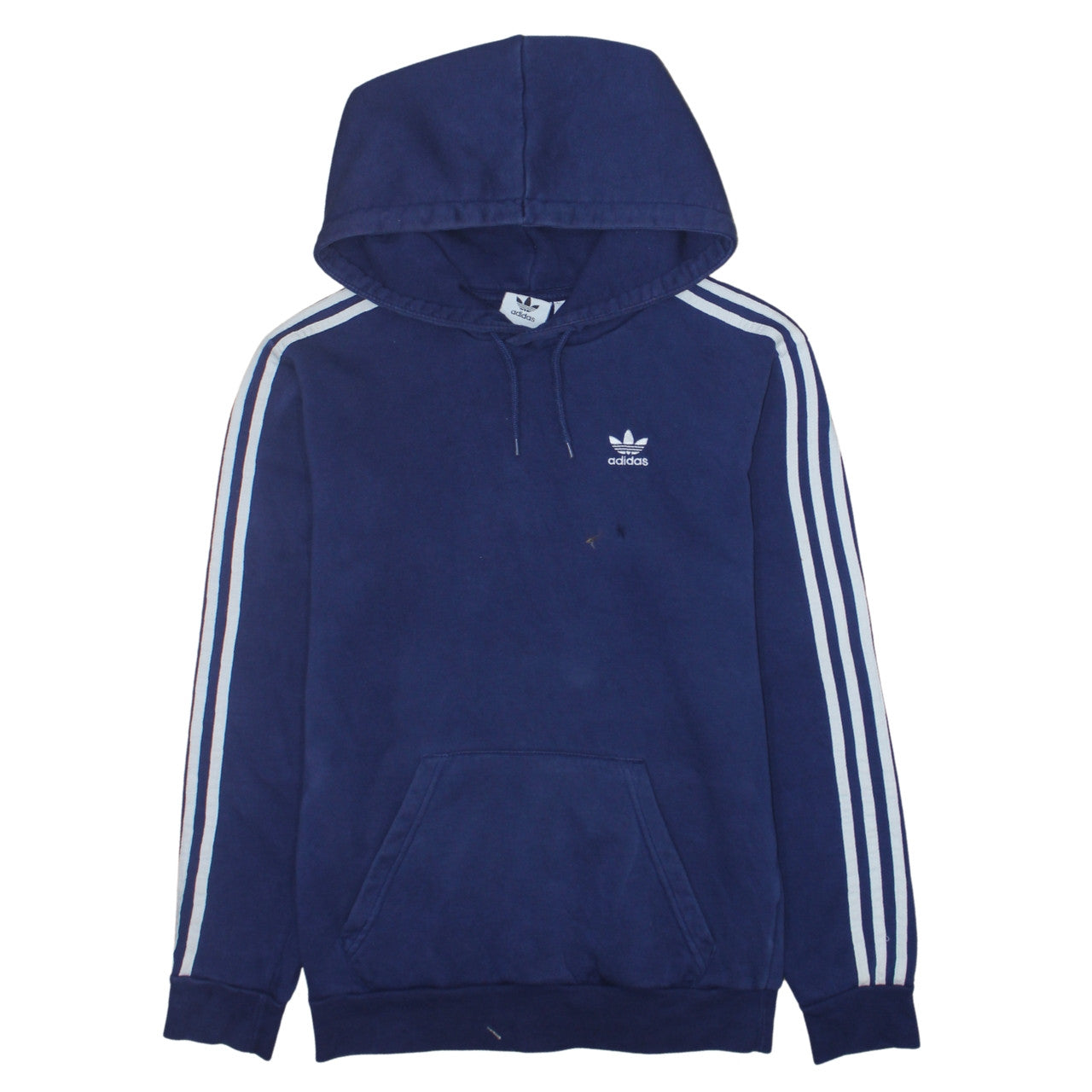 Mens UK Size XS adidas Blue Pullover Hoodie