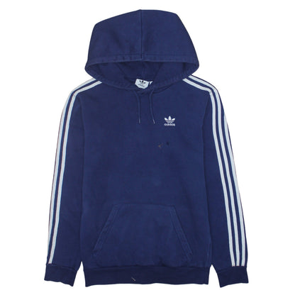 Mens UK Size XS adidas Blue Pullover Hoodie