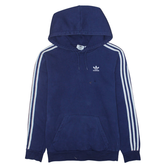 Mens UK Size XS adidas Blue Pullover Hoodie