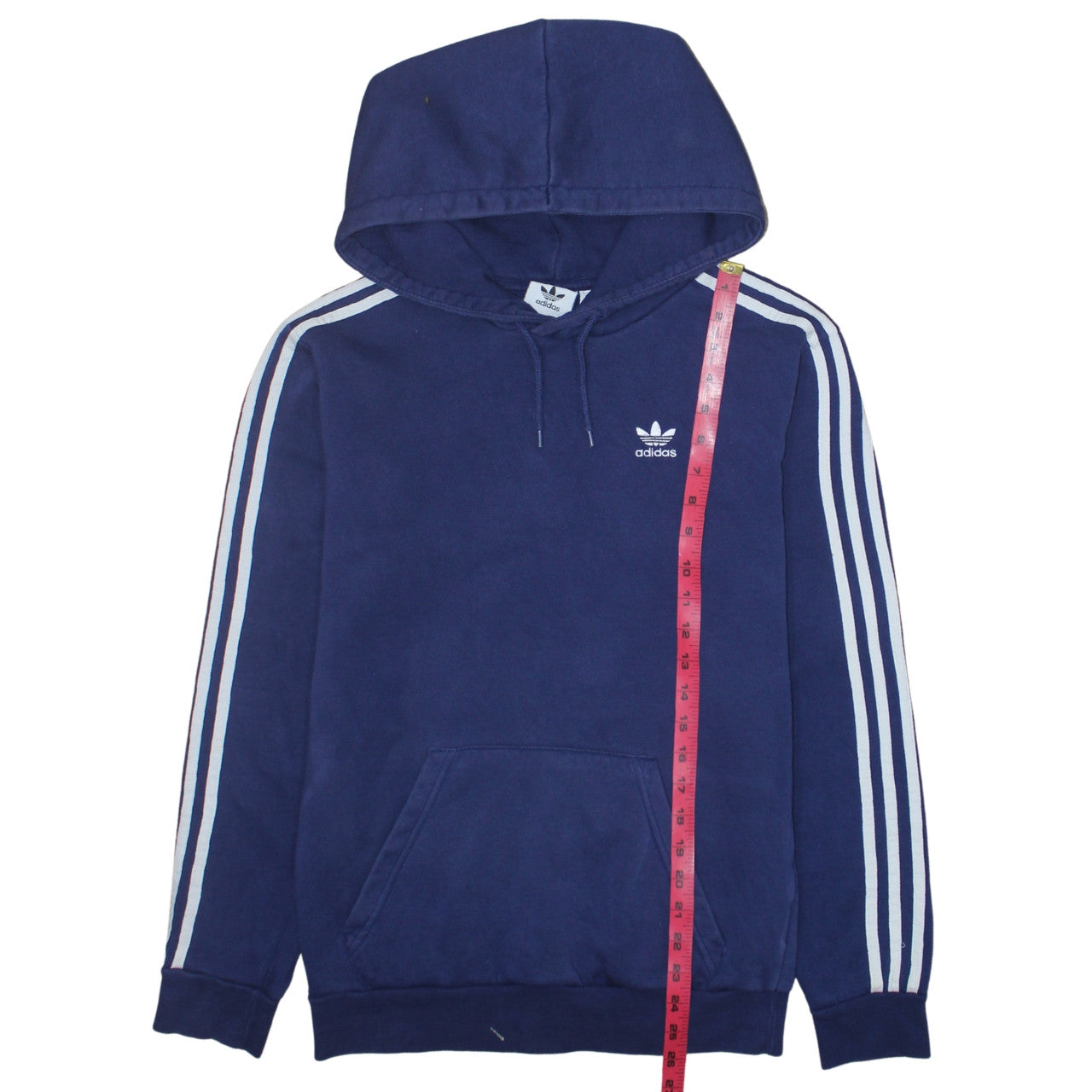 Mens UK Size XS adidas Blue Pullover Hoodie